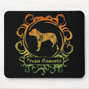 Stilvoll verwitterter Presa Canario Mousepad