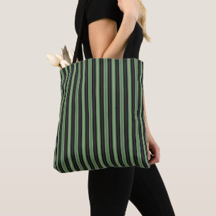 Stilvoll Vintages Olive Sage Green Black 3D gestre Tasche