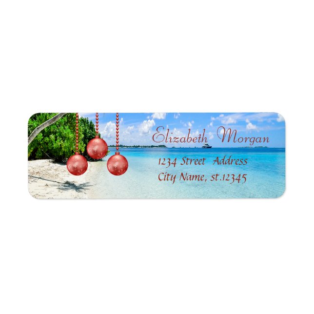 Stilvoll, Weihnachten, Strand, Weihnachtsbälle (Vorne)