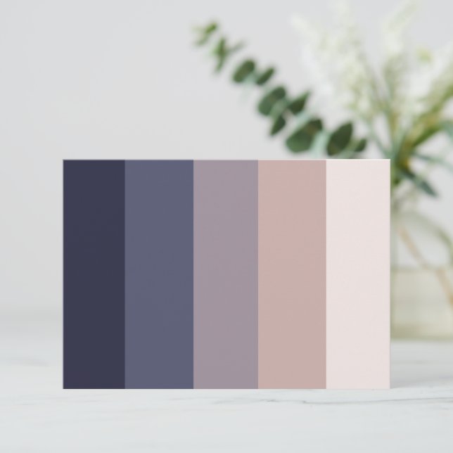 Stilvoll, zeitgemäß, poliert und anpassbar dankeskarte (Stehend Vorderseite)