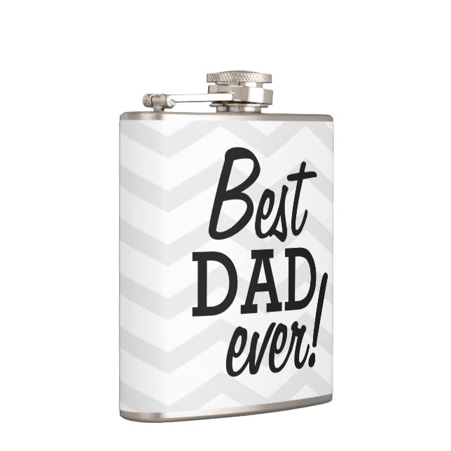 Stilvoll Zickzack Flachmann (Rechts)