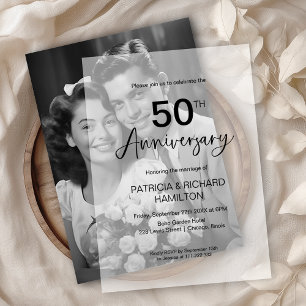 Stilvolle 50. Hochzeitsjubiläum