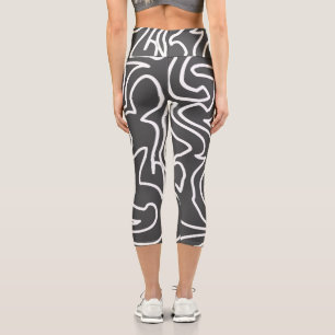 Stilvolle Abstrakt Art Leggings