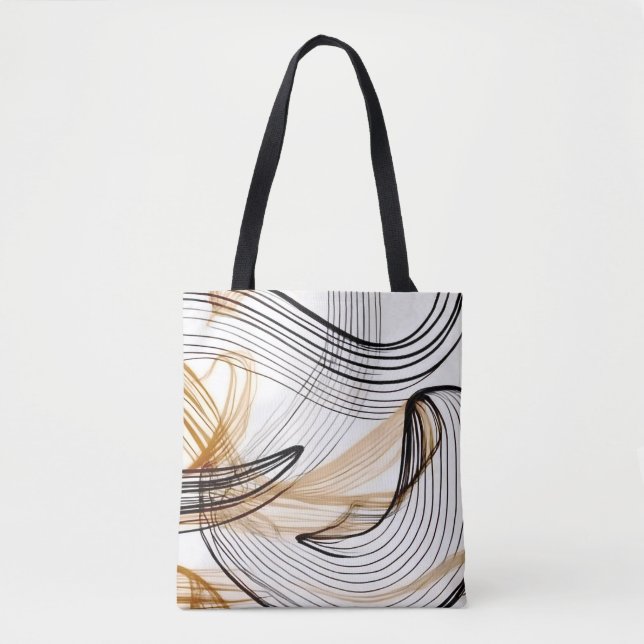 Stilvolle abstrakte Herbstsaisonart Tasche (Vorderseite)