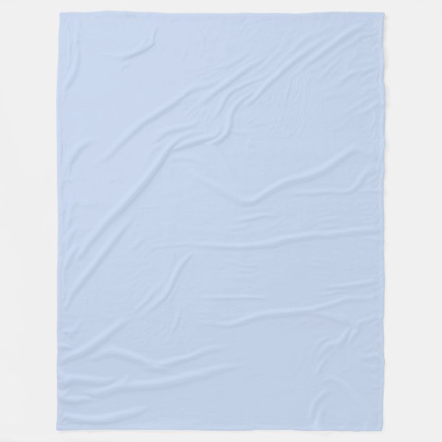 Stilvolle Abstrakte Tao-Muster in hellblauen Farbt Fleecedecke (Vorderseite)