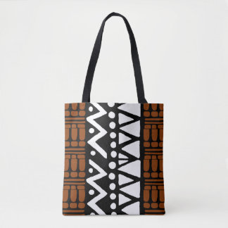 Stilvolle afrikanische Bogolan Tote Bag Tasche