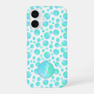 Stilvolle Aquamarine Blautöne Moderne, kundenspezi iPhone 16 Hülle