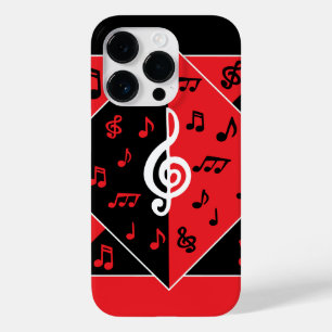 Stilvolle Art Deco Musiknoten Rot Schwarz-weiß title_seo2