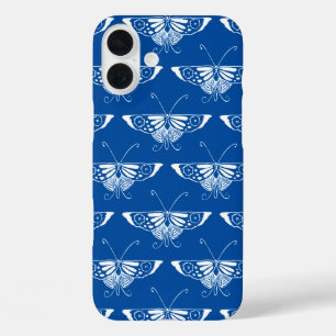 Stilvolle Art-Deco-Schmetterlinge, Kobalt blau und title_seo2