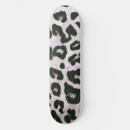 Stilvolle ästhetische Schwarz-weiße Tierdrucke Skateboard