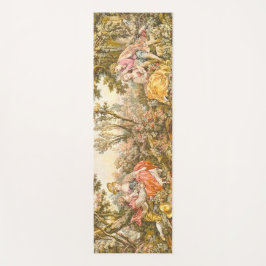 Stilvolle Barockpaare Floral Yoga Mat Yogamatte