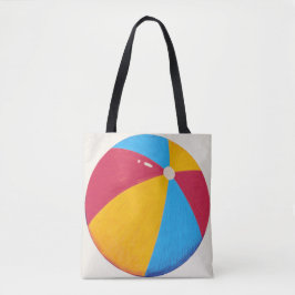 Stilvolle Beach Ball Tote Bag Tasche