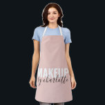 Stilvolle Beauty Salon Job Titel Pink Business Schürze<br><div class="desc">Stilvolle Beauty Salon Job Titel Pink Business Schürze</div>