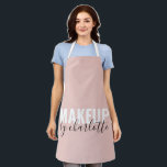 Stilvolle Beauty Salon Job Titel Pink Business Schürze<br><div class="desc">Stilvolle Beauty Salon Job Titel Pink Business Schürze</div>