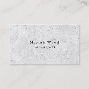 Stilvolle Berufliche Gray Wall Texture Trendy Visitenkarte