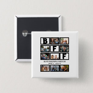 Stilvolle BESTE FREUNDIN Best Friends Forever 9 Fo Button