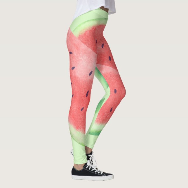 Stilvolle Bisque Watermelon Leggings (Rechts)
