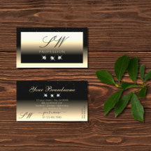 Stilvolle Black Cream Gold Sparkle Diamonds Initia