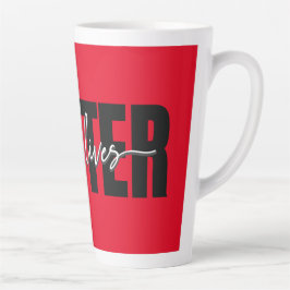 Stilvolle Black Lives Matter Typografie Milchtasse