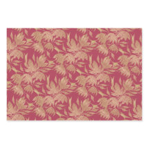 Stilvolle Blume Art Deco Burgund