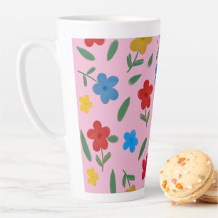 STILVOLLE BLUME PATTER MILCHTASSE