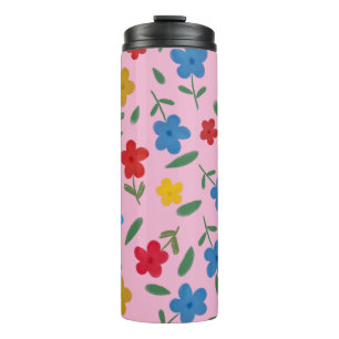 STILVOLLE BLUME PATTER THERMOSBECHER