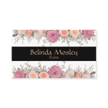 Stilvolle Blumen Bouquet Pink Peach Blooms