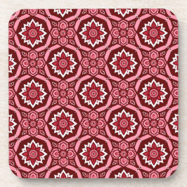 Stilvolle Boho Floral Pattern Untersetzer - Set vo