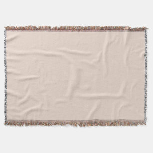 Stilvolle braune und beige Tao Decke