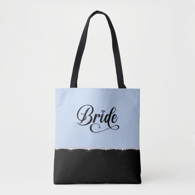 Stilvolle Braut-Tasche Tasche (Vorderseite)