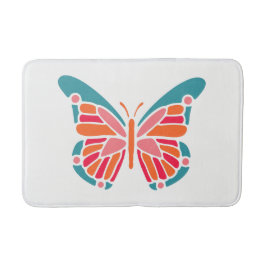 Stilvolle Butterfly-Badmatten Badematte
