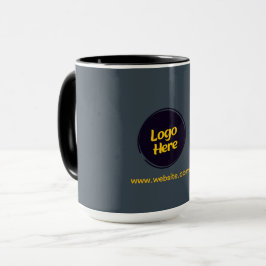 Stilvolle Charcoal Gray-Tasse Tasse