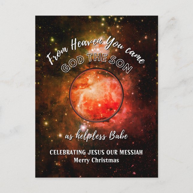 Stilvolle Christliche Weihnachten (Vorderseite)