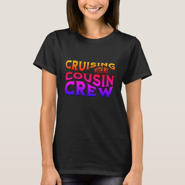 Stilvolle COUSIN-CREW T-Shirt (Vorderseite)