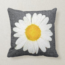 Stilvolle Daisy in Dunkelgrau, Weiß und Gelb