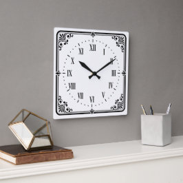 Stilvolle dekorative Uhr für Zuhause und Büro