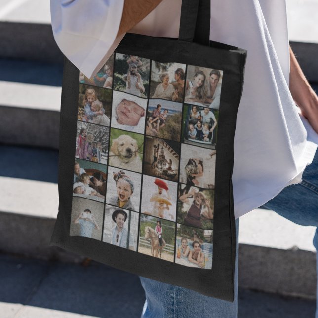 Stilvolle doppelseitige 20-Foto Collage Tasche (Von Creator hochgeladen)
