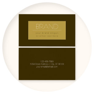 Stilvolle editierbare Textvorlage   Vintage Gold