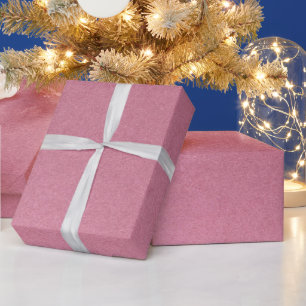 Stilvolle einfache metallische inspirierte rosa geschenkpapier