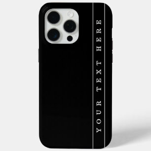 Stilvolle, einfache Text- und dünne Streifen Case-Mate iPhone Hülle