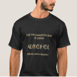 Stilvolle einzigartige Bierweine Martini-Name T-Shirt<br><div class="desc">Viel Spaß damit - für dich selbst oder als großartiges Geschenk. Nehmen Sie an, Sie haben nie auf die gleiche Weise an Alkohol gedacht - mit nur ein paar Verbesserungen - das Bierglas; Martini-Glas und natürlich das Weinglas. Der Bar "Assistent" - stilvoll, raffiniert und einfach - aber er erzählt, dass...</div>