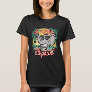 Stilvolle Elefanten und Tropical Vibes T-Shirt