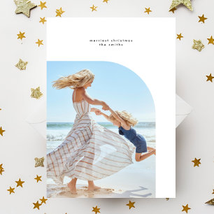 Stilvolle Elegant Frame Oval B&W Weihnachten Foto