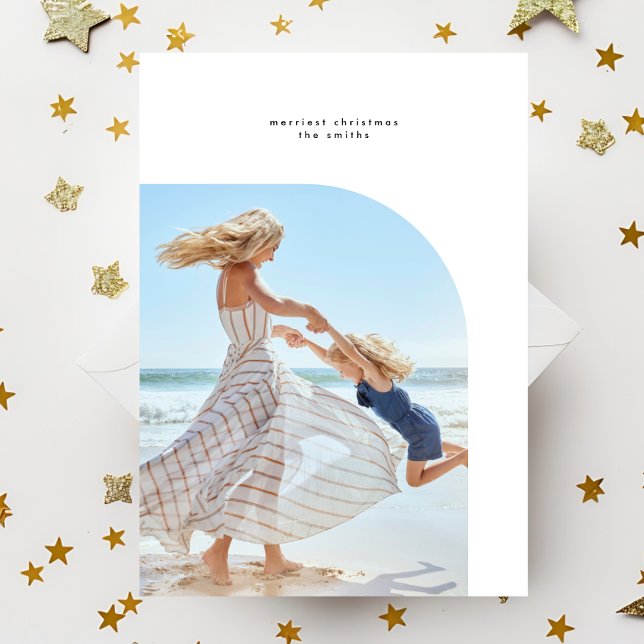 Stilvolle Elegant Frame Oval B&W Weihnachten Foto (Von Creator hochgeladen)