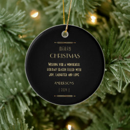 Stilvolle elegante Kunst Deko Weihnachtsbaumschmuc Keramik Ornament