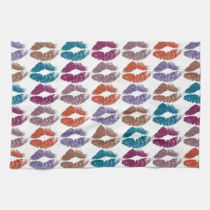 Stilvolle farbenfrohe Lips #20 Küchentuch