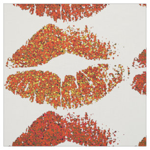 Stilvolle farbenfrohe Lips #21 Stoff