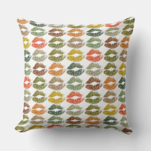 Stilvolle farbenfrohe Lips #32 Kissen