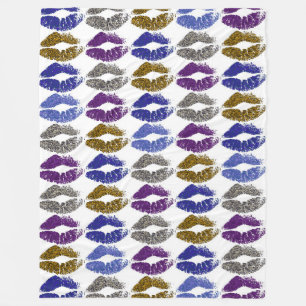 Stilvolle farbenfrohe Lips #40 Fleecedecke
