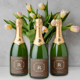 Stilvolle Frame Brown Monogram